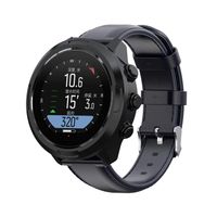 DKEnjoy Leather Replacement Band Accessory Watch Wrist Strap Bracelet for Suunto 9 Baro and Suunto Spartan Sport Wrist HR Baro Smartwatch (Navy)