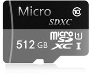 BYTTR 512GB Micro SD Card Class 10 Memory Card High Speed Memory Card with SD Adapter