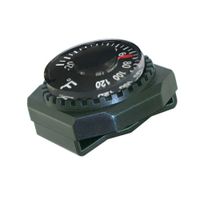 Sun Company Slip-on Wrist Thermometer - Easy-to-Read Dial Thermometer for Watch Band or Paracord Survival Bracelet