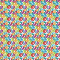 Balloon Birthday Wrapping Paper