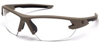 Venture Gear Semtex 2.0 Tan Frame Clear Anti Fog Lens