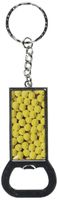 Graphics and More Ring Bottlecap Opener Key Chain, Tennis Balls (KK1971)