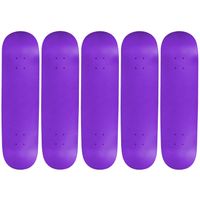 Moose 8.25" Blank Skateboard Deck Neon Purple 7-Ply Canadian Maple