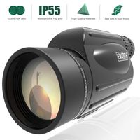 Emarth High Power 10-30X50 Zoom Monocular Telescope BAK4 Prism Waterproof Fog Proof Men Gifts for Bird Watching Camping Hunting Wildlife Traveling