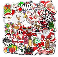 Dylan's Cabin Vsco Water Bottle Stickers Packs, Girl Cute Waterproof Vinyl Sticker, Laptop Luggage Phone Car Skateboard for Teenager (Christmas /50pcs)
