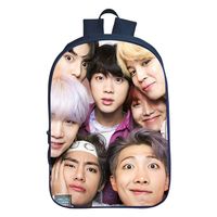 Kpop BTS GOT7 Backpack Laptop Bag JIMIN SUGA V Messenger Bag