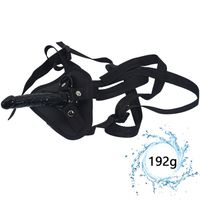 MEIJUNMAWEI Wearable Men's Didll*os for Women, Lifelike Soft Waterproof and Quiet, Adjustable Belt with Str*p On Massagers, Full of Fun
