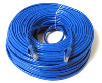 200ft Rj45 Cat5 Cat5e Blue Ethernet Lan Network Cable