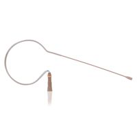 Countryman E6XOW6T1SL  Springy Flexible E6X Omnidirectional Earset with 1-mm Cable for Shure/Carvin/JTS/Trantec Transmitters (Tan)