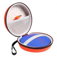 LuckyNV Travel Protective Cases for Logitech UE ROLL 1 2 Wireless Bluetooth Speakers Extra Space for Cables Storage Zipper Bags (Orange)