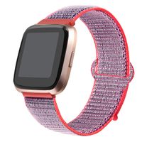 bayite Soft Bands Compatible with Fitbit Versa/Versa 2 Women Men, Breathable Sport Loop Band Replacement Accessories Wristband