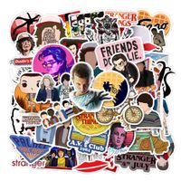 Stranger Things Stickers, Waterproof Waterbottle/Laptop Stickers, Cool/Trendy Vinyl Decal for Teen Kids Adults, Perfect for Phone Travel Case Computer Notebook Snowboard Guitar
