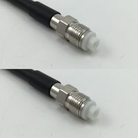 6 inch RG188 FME FEMALE to FME FEMALE Pigtail Jumper RF coaxial cable 50ohm High Quality Quick USA Shipping