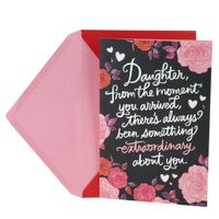 Hallmark Valentine's Day Card for Daughter (Extraordinary)