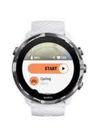 Suunto 7 GPS Sport Smartwatch with Wear OS by Google - White/Burgundy