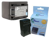 Replacement for Canon VIXIA HF R600 Battery and Charger Compatible with Canon BP-727 BP-718 Digital Camcorder Batteries and Chargers (2400mAh 3.6V Lithium-Ion)