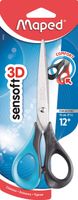 Maped Sensoft Scissors with Flexible Handles, Kids, 6.33 Inch, Pointed Tip, Right Handed (69600)