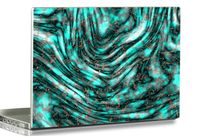 3D Print Laptop Skin Vinyl Sticker Decal, 12" 13" 13.3" 14" 15" 15.4" 15.6 inch Laptop Skin Sticker Cover Art Decal Protector Fits HP Dell Lenovo Compaq Apple Asus Acer (Blue Marble)