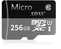 PNGRY 256GB Micro SD Card Memory Card High Speed Class 10 with Adapter for Phone