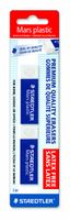 Staedtler Mars Plastic Eraser, 2 Each (52650BK2)
