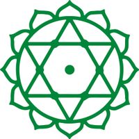 hBARSCI Heart Chakra - 5 Inches - for Cars, Trucks, Windows, Laptops, Tablets, Outdoor-Grade 2.5mil Thick Vinyl - Green