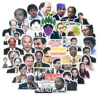 The Office Stickers Pack of 50 Stickers,Laptop Stickers,Computer Stickers,The Office Merchandise,Waterproof Durable Funny Stickers for Laptops,Hydro Flasks, Water Bottles,Travel Case.