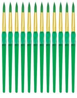 Royal Brush Big Kids Choice Paint Brush, Round, Size 8, Pack of 12 - 1300673