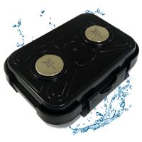 MiniMag Plus Extra Large Waterproof Strong Magnetic Stash Box - All Weather Hide a Key, Magnet Mount Locker Box, Geocaching Container, Under Car GPS Tracker Holder Case - Hide Your Stuff Anywhere