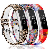 ZEROFIRE Band Compatible with Fitbit Alta and Alta HR Replacement Wristband Adjustable Silicone Sports Watch Band Colorful Printing Straps, Standard Size for 5.5"-8.1" Wrists, No Tracker
