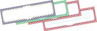Barker Creek Double-Sided Chevron - Nautical Desk Tags (LL-1424)
