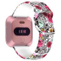 Veiai Compatible with Fitbit Versa Bands,Soft Rubber-Sport Versa Band for Versa/Versa Lite/Versa SE/Versa 2 (Colors-10)