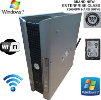 Dell Optiplex 760 USFF Desktop PC (Core2Duo, 2.8GHz CPU, 2GB of RAM, 160GB Hard Drive, and Windows 7 Professional 32-Bit)