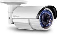 TRENDnet Indoor/Outdoor Bullet Style 2 Megapixel 1080p Varifocal PoE IR Network Camera, IP66 Rated Housing, Adjustable Lens, Manual Zoom, Digital WDR, TV-IP340PI