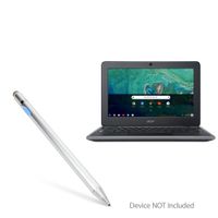 Acer Chromebook 11 (C732) Stylus Pen, BoxWave [AccuPoint Active Stylus] Electronic Stylus with Ultra Fine Tip for Acer Chromebook 11 (C732) - Metallic Silver