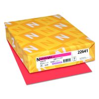 Learning Resources 22641 Astrobrights Color Paper, 8.5" x 11", 24 lb / 89 GSM, Rocket Red, 500 Sheets