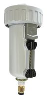 PneumaticPlus SAD402-N04D-MEP Compressed Air, External Water Trap Valve with Automatic Drain 1/2" NPT - Metal Bowl Sight Glass, 10 Micron