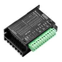 DaFuRui TB6600 4A 9-42V Stepper Motor Driver CNC Controller,32 Subdivision Upgrade Nema tb6600 Single Axes Hybrid Stepper Motor for CNC