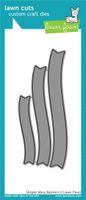 Lawn Cuts Custom Craft Die-simple Wavy Banners