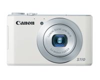 Canon PowerShot S110 12.1 MP Digital Camera with 3-Inch LCD (White) (Discontinued by Manufacturer)