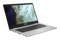 2019 ASUS Chromebook 14" HD LED NanoEdge Display Chromebook w/ 64G SD Card | Intel Celeron Dual-Core Processor | 4GB LPDDR4 Memory | 32GB eMMC | USB-C | 802.11a/b/g/n/ac | Webcam | Chrome OS