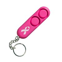 SABRE Personal Self-Defense Safety Alarm on Key Ring with LOUD Dual Alarm Siren Heard up to 600 ft/185 meters Away. To Use, Pull Metal Chain from Base