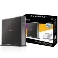 NETGEAR Nighthawk AC1900 (24x8) DOCSIS 3.0 WiFi Cable Modem Router Combo For XFINITY Internet & Voice (C7100V) Ideal for Xfinity Internet and Voice services (Renewed)