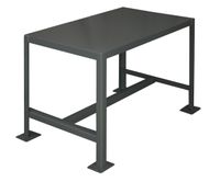 Durham Steel Medium Duty Machine Table, MT182442-2K195,  1 Shelves,  2000 lbs Capacity,  24" Length x 18" Width x 42" Height