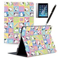 LJX iPad 7th Generation 10.2" 2019 Case Snoopy Cute Cartoon Cover PU Leather Stand Protection Smart Auto Sleep/Wake Shell Compatible for Apple iPad 10.2 inch 2019#J