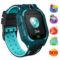 YENISEY Smart Watches for Boys Smart Watch, Kid Phone Watch with Smart Camera 1.54 inch HD Touch Screen SOS Games Watchs, Kids Tracker Watch Android Phone Boy Watch Electronic Toy