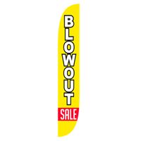 LookOurWay Blowout Sale Feather Flag, 12-Feet