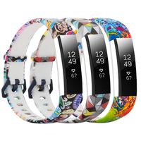 honecumi Replacement Bands Compatible with Fitbit Alta/Fitbit Alta Hr Watch Band/Strap/Bracelet Wristband for Men & Women Colorful Exchange Sport Strap Smartwatch Wrist Bands -Metal Clasp Band