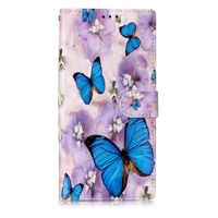 Lomogo Leather Wallet Case for Galaxy Note 10+ (Note 10 Plus) with Stand Feature Card Holder Magnetic Closure, Shockproof Flip Case Cover for Samsung Galaxy Note10+ 5G - LOYHU010365 L5