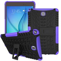 For SM-T350 accessories,Kshion Hybrid Kickstand Hard Case Cover Shockproof [Anti Slip] for Samsung Galaxy Tab A 8.0inch SM-T350 (Purple)