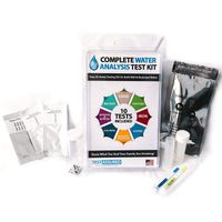 Drinking Water Test Kit - 10 Minute Testing For Lead Bacteria Pesticide Iron Copper and More